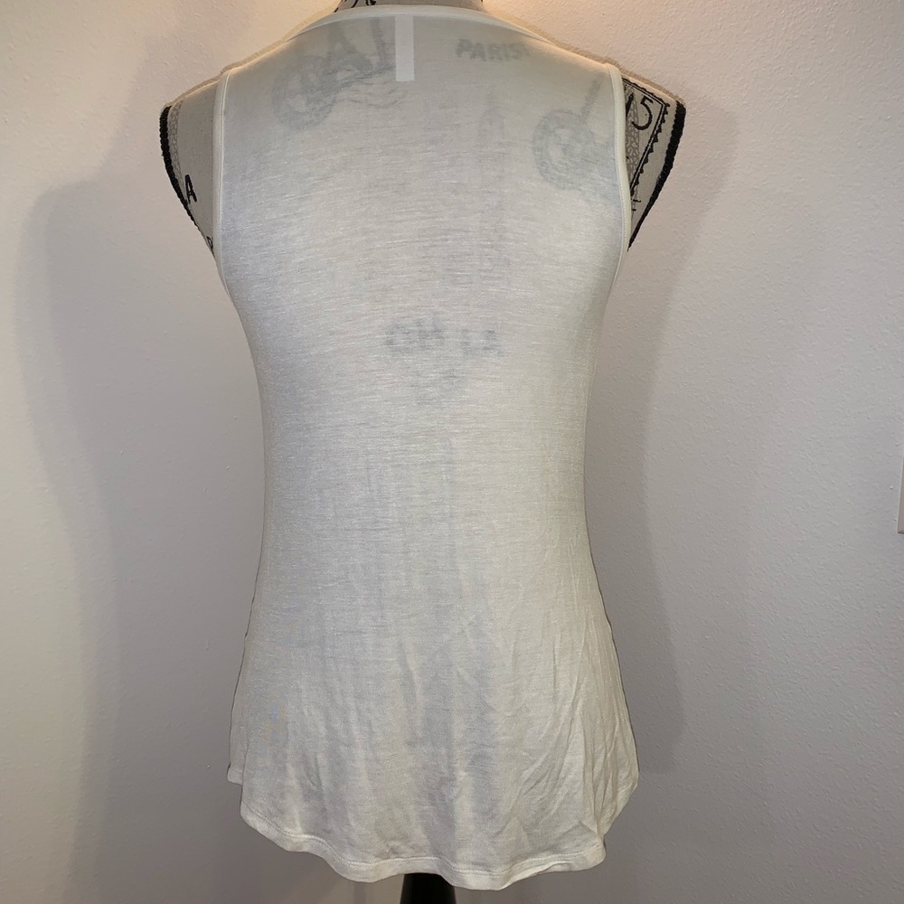 ‘Too blessed to be stressed’ quote White black tank top Small S Medium M Large L - Picture 4 of 6